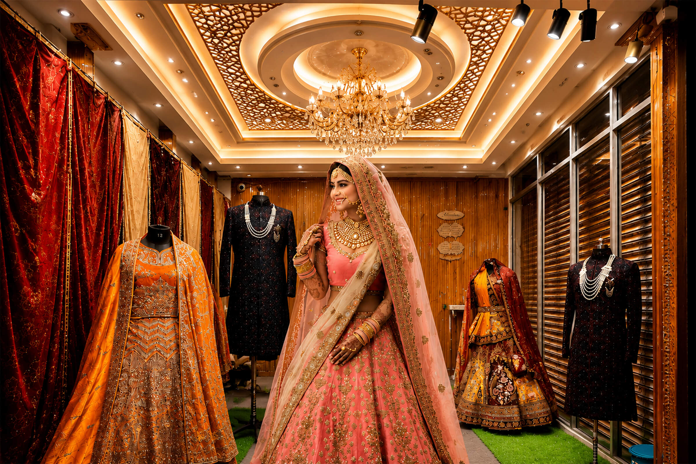 Silk bridal
